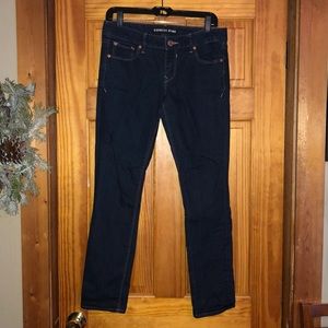 Express dark wash jeans Ankle Skinny Low Rise